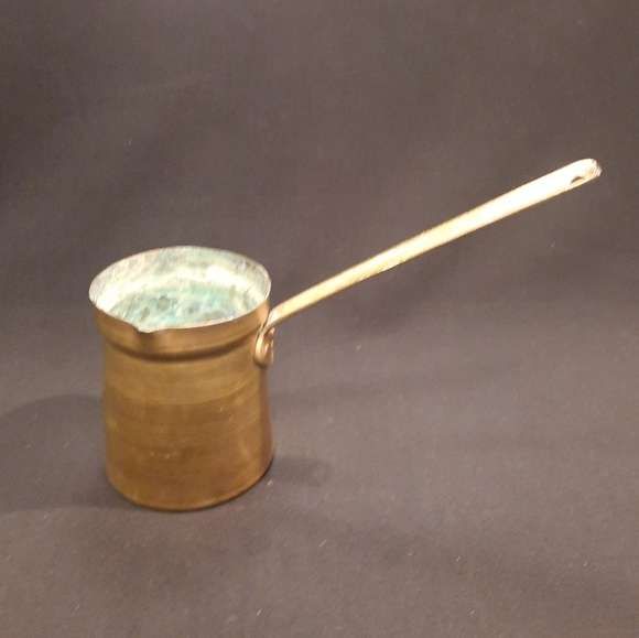 Brass Pot Ladle Dipper w/ Long Handle ~ Hancrafted - Picture 2 of 9